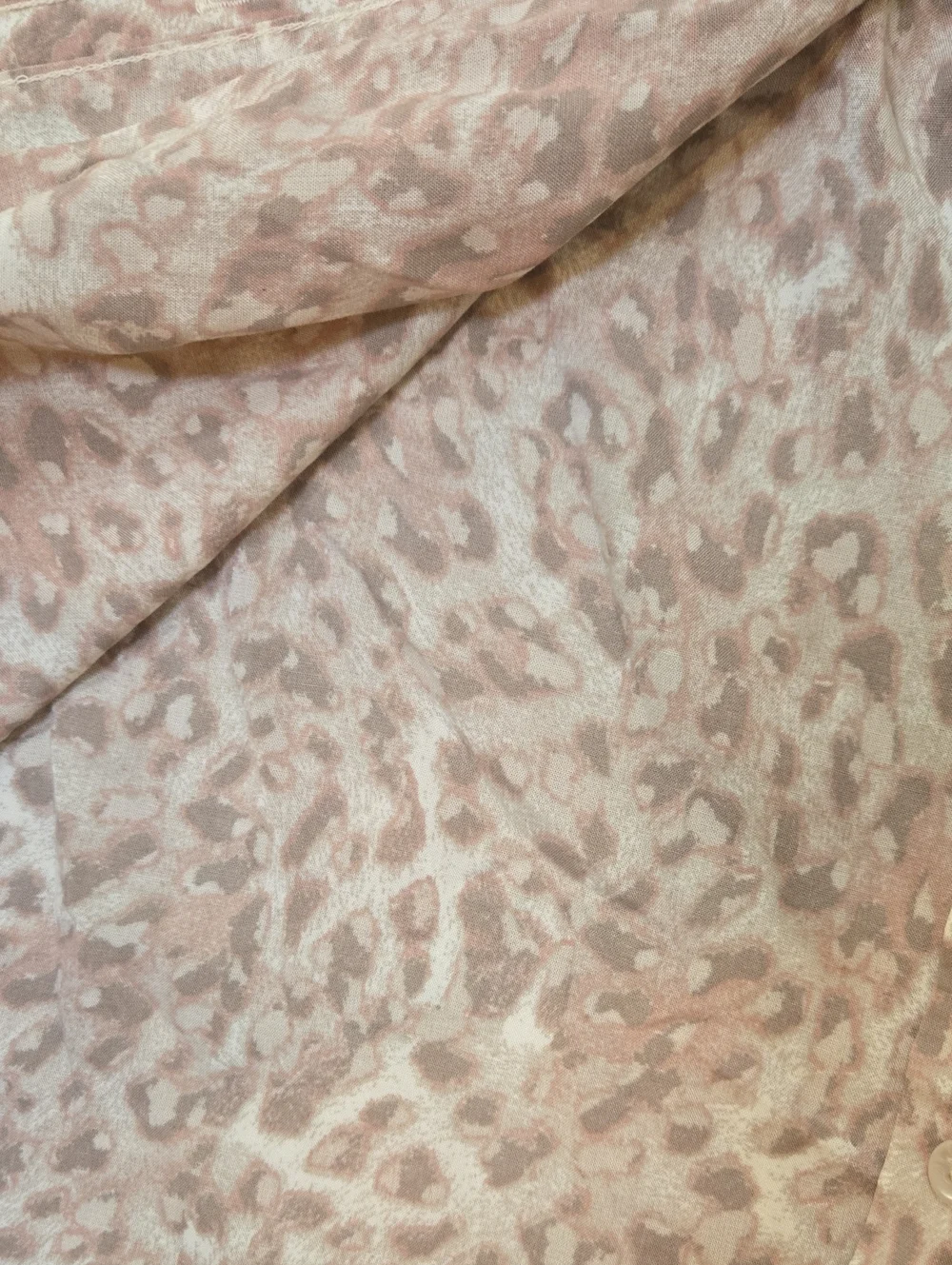New Beachlunchlounge Cheetah Print Button-Down/Cover-Up - Picture 6 of 7
